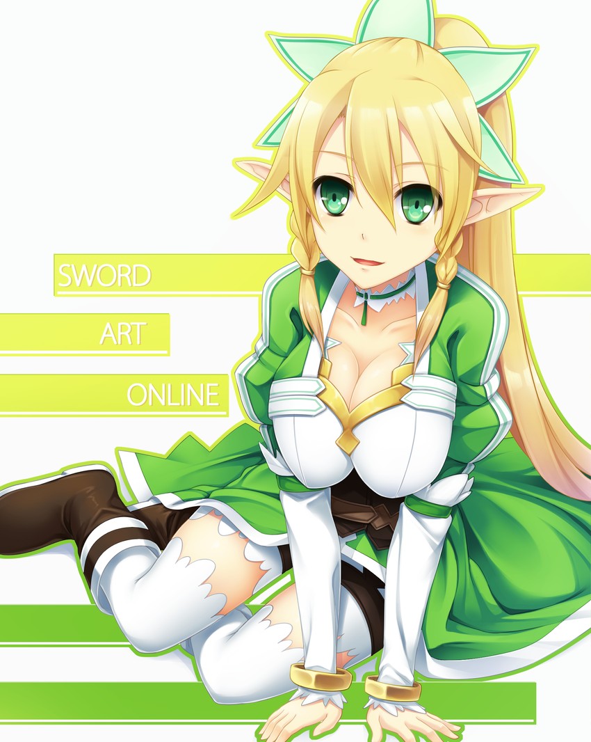 leafa (sword art online) drawn by sorano_(12gou)