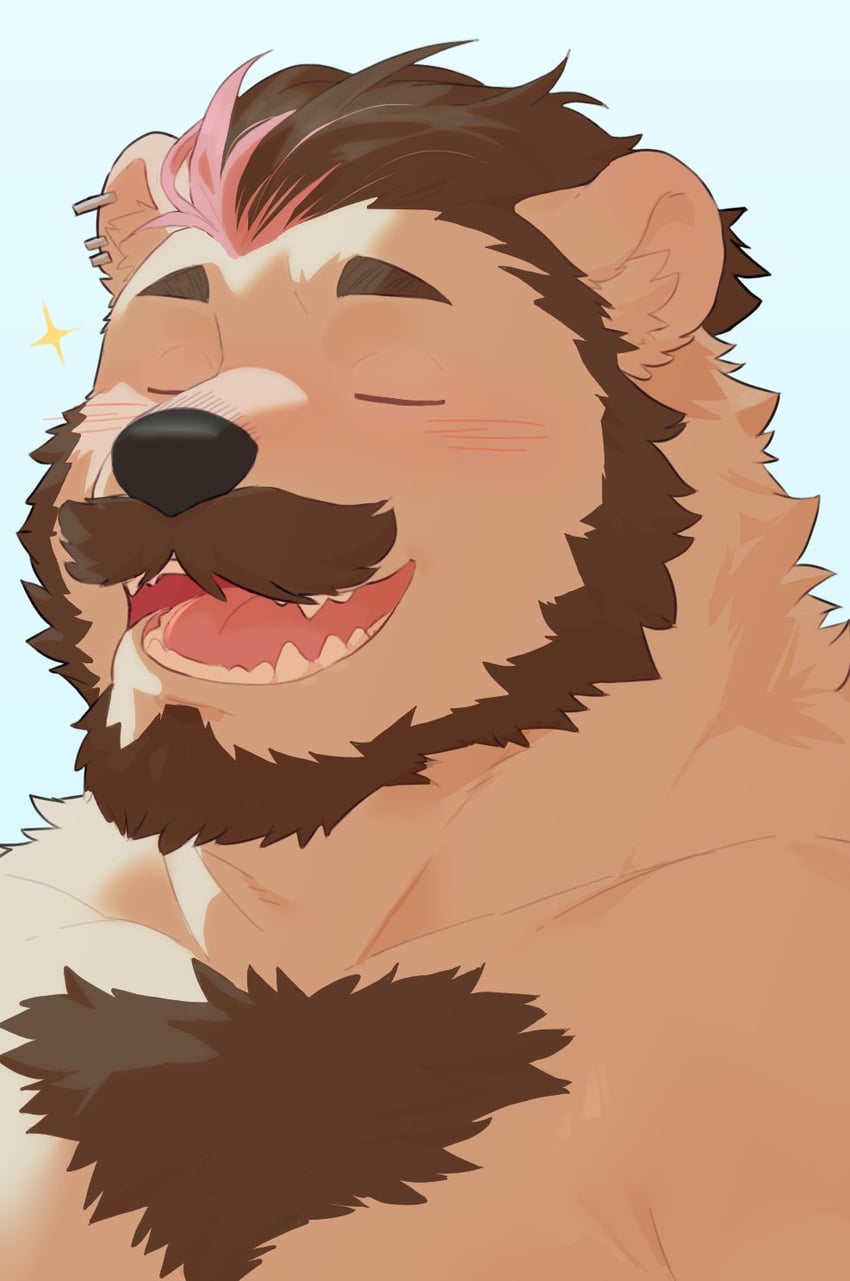 barley the burr (indie virtual youtuber) drawn by hagom_bear