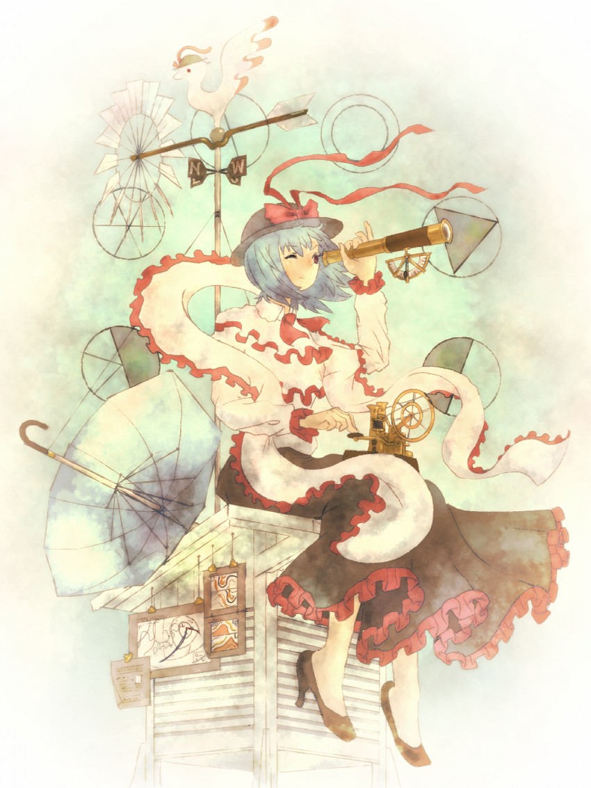 nagae iku (touhou) drawn by ikkaku
