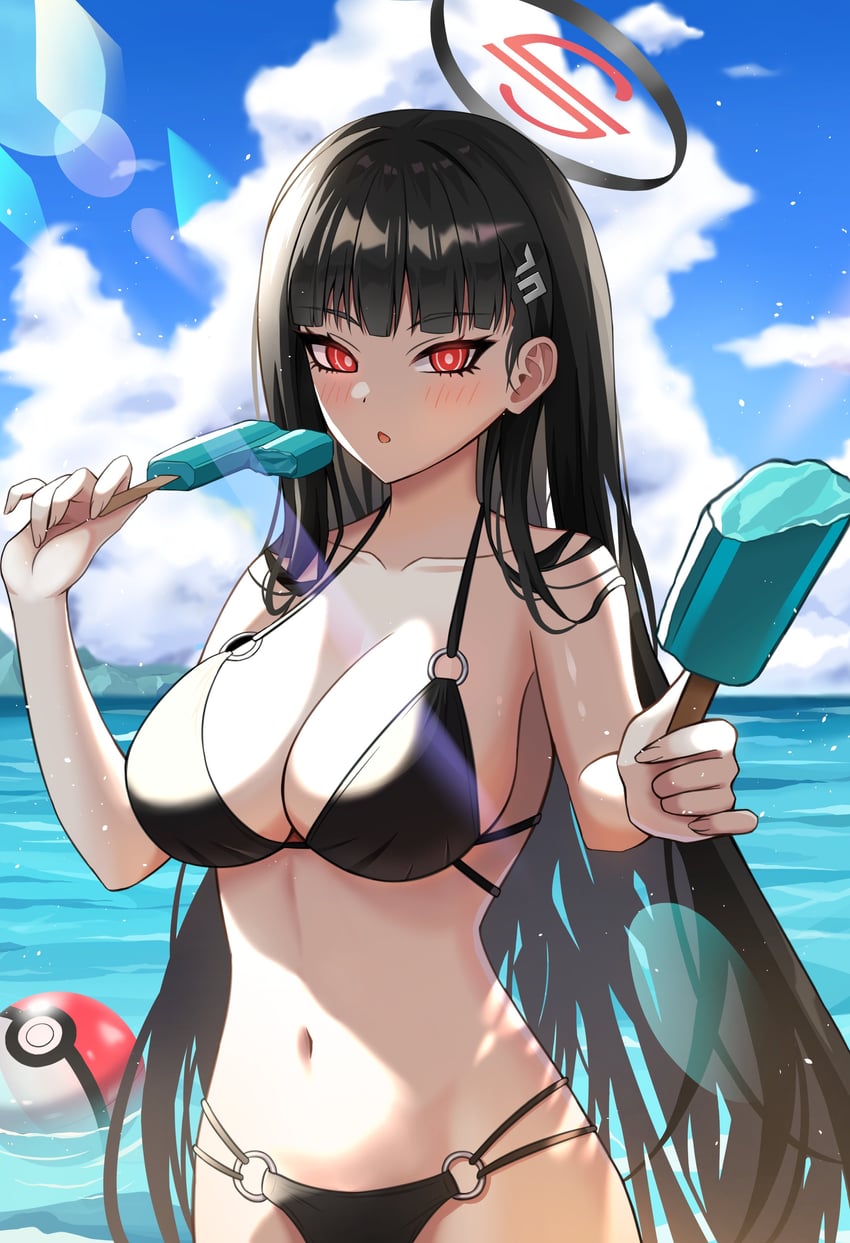 rio (blue archive and 1 more) drawn by naze236
