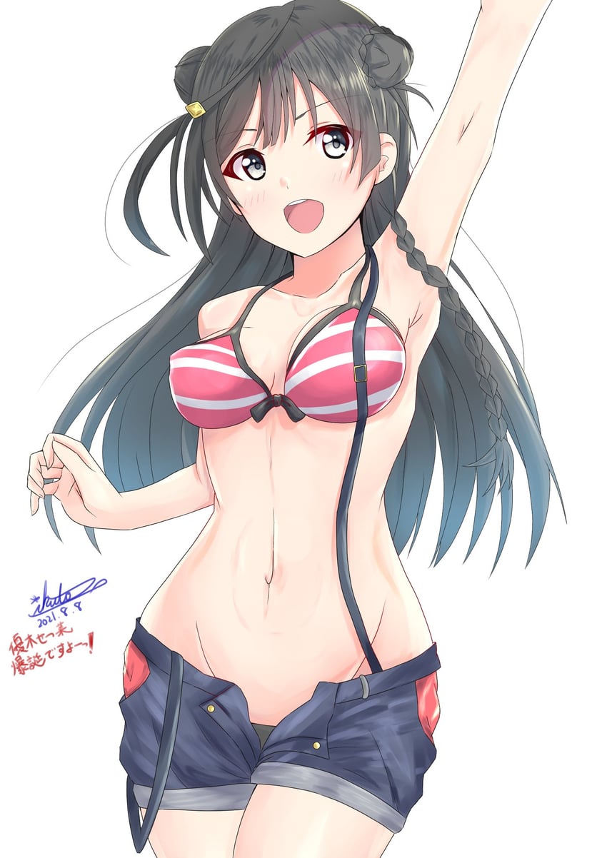 yuki setsuna (love live! and 1 more) drawn by ikuto_(nanami_ice)
