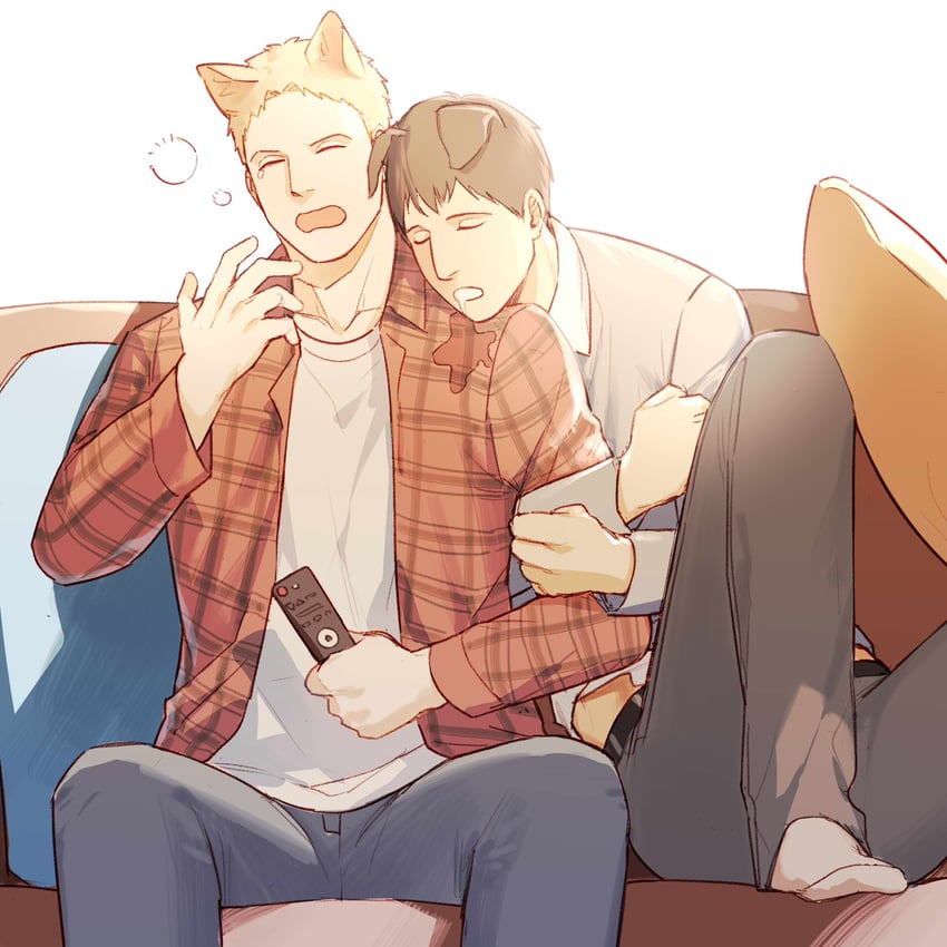 reiner braun and bertolt hoover (shingeki no kyojin) drawn by shadowlll2