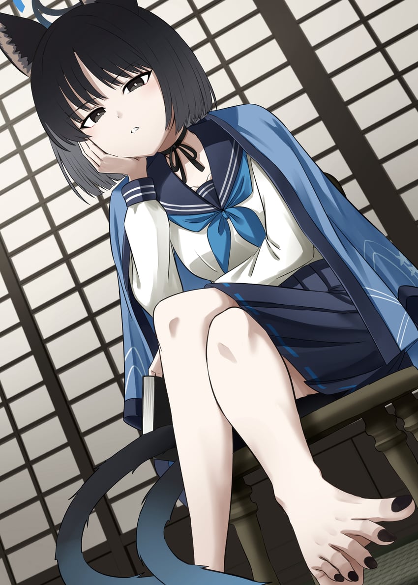 kikyou (blue archive) drawn by kamelie