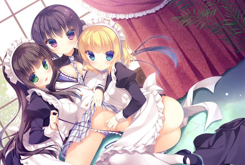 kirima syaro, tedeza rize, and ujimatsu chiya (gochuumon wa usagi desu ka?) drawn by yukie_(peach_candy)