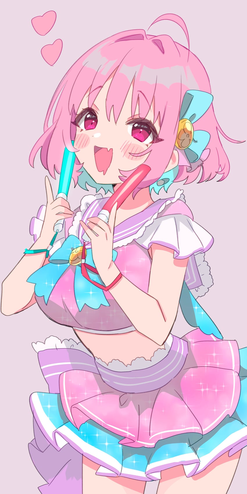 yumemi riamu (idolmaster and 1 more) drawn by sukoyaka_(100hituzi)