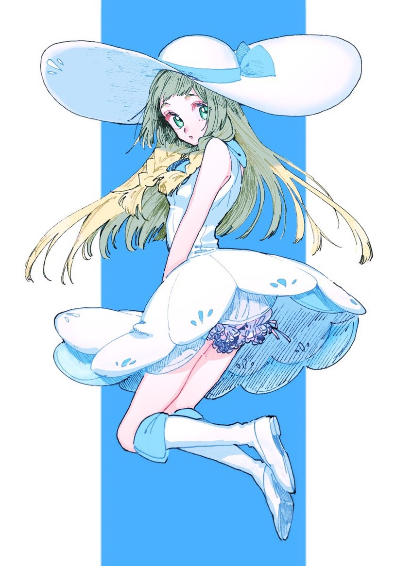 lillie (pokemon and 1 more) drawn by itou_(very_ito)