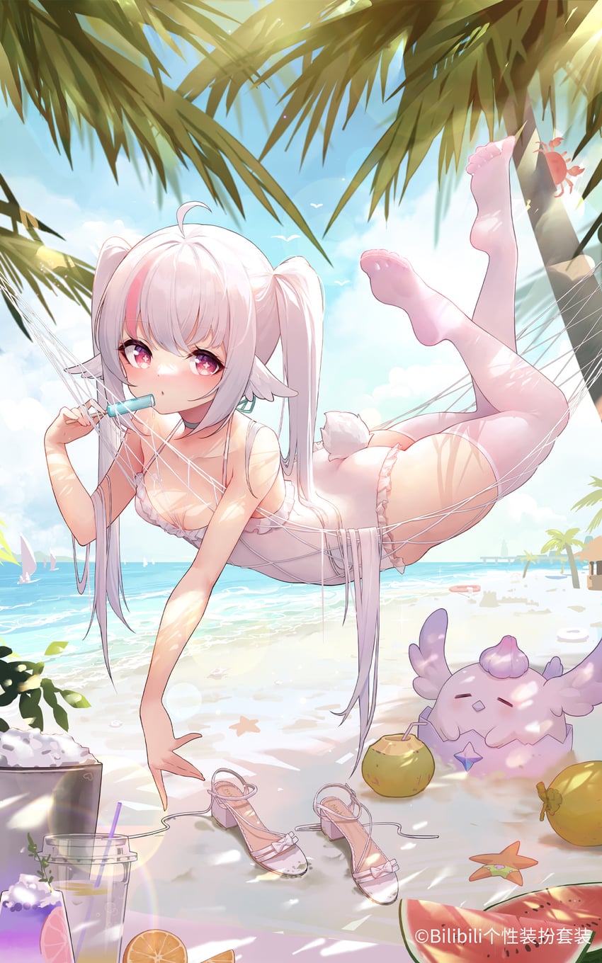patrick star and neeko (indie virtual youtuber and 1 more) drawn by shebaotower