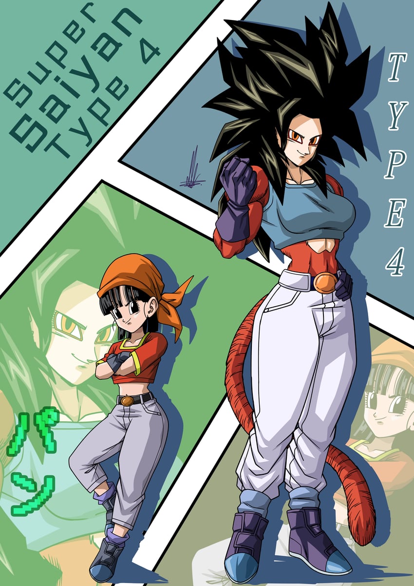 pan (dragon ball and 1 more) drawn by un_koshin1402