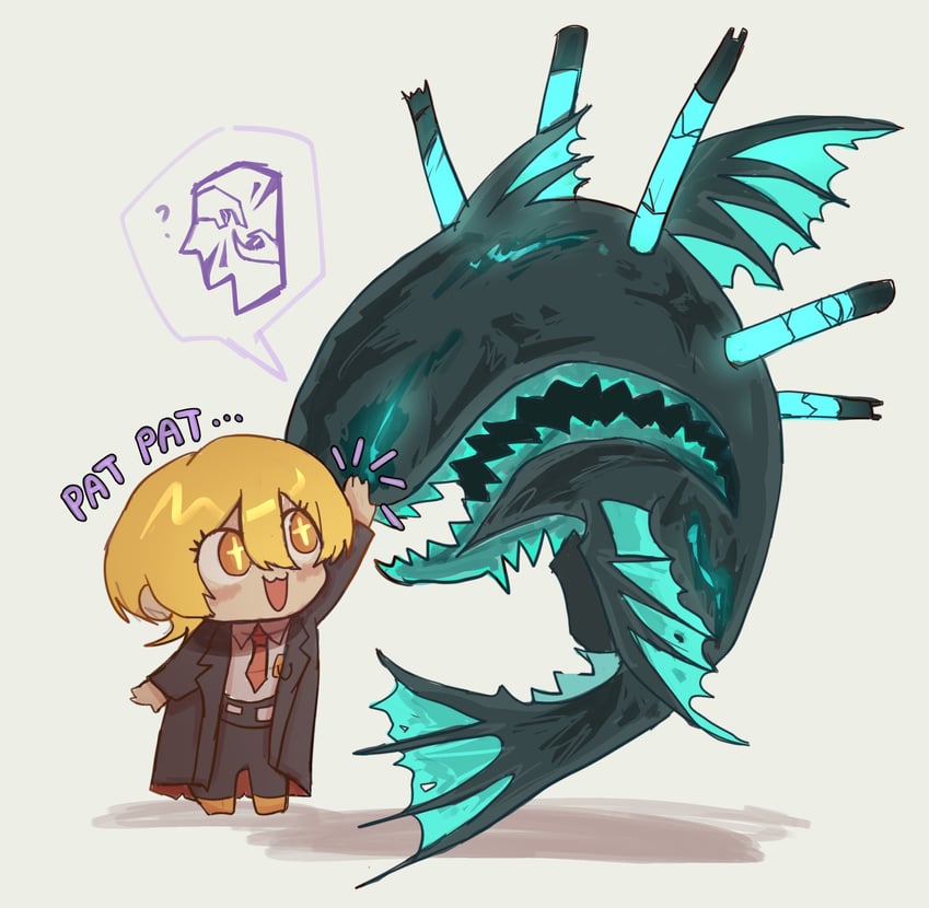 don quixote and dream-devouring siltcurrent (project moon and 1 more) drawn by krauuu003
