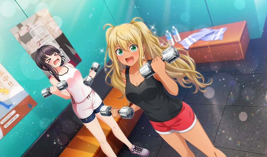 sakura hibiki and nagai kanako (cinderella series and 2 more)