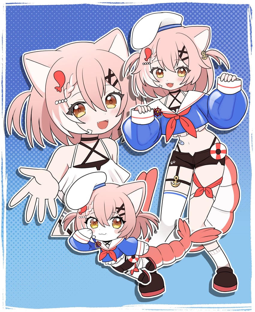 puri (indie virtual youtuber) drawn by horny_zzz