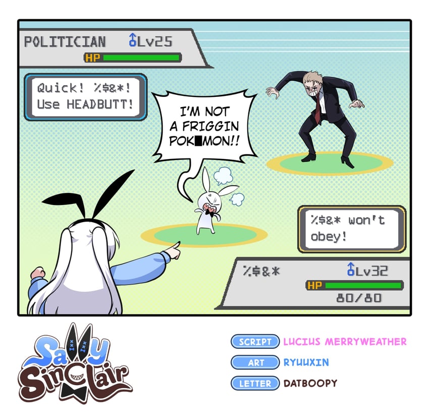sally sinclair (original and 1 more) drawn by merryweather and ryuuxin