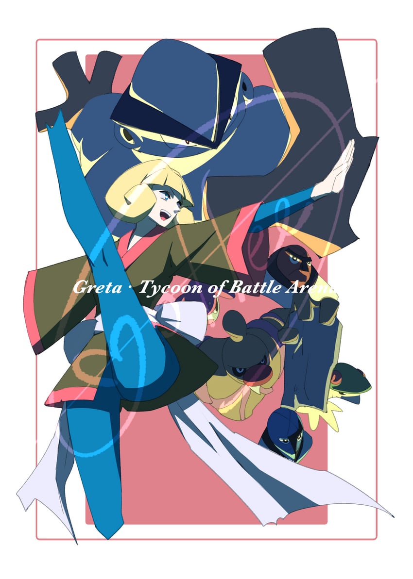 breloom, medicham, sawk, hariyama, throh, and 2 more (pokemon and 2 more) drawn by cccacademia