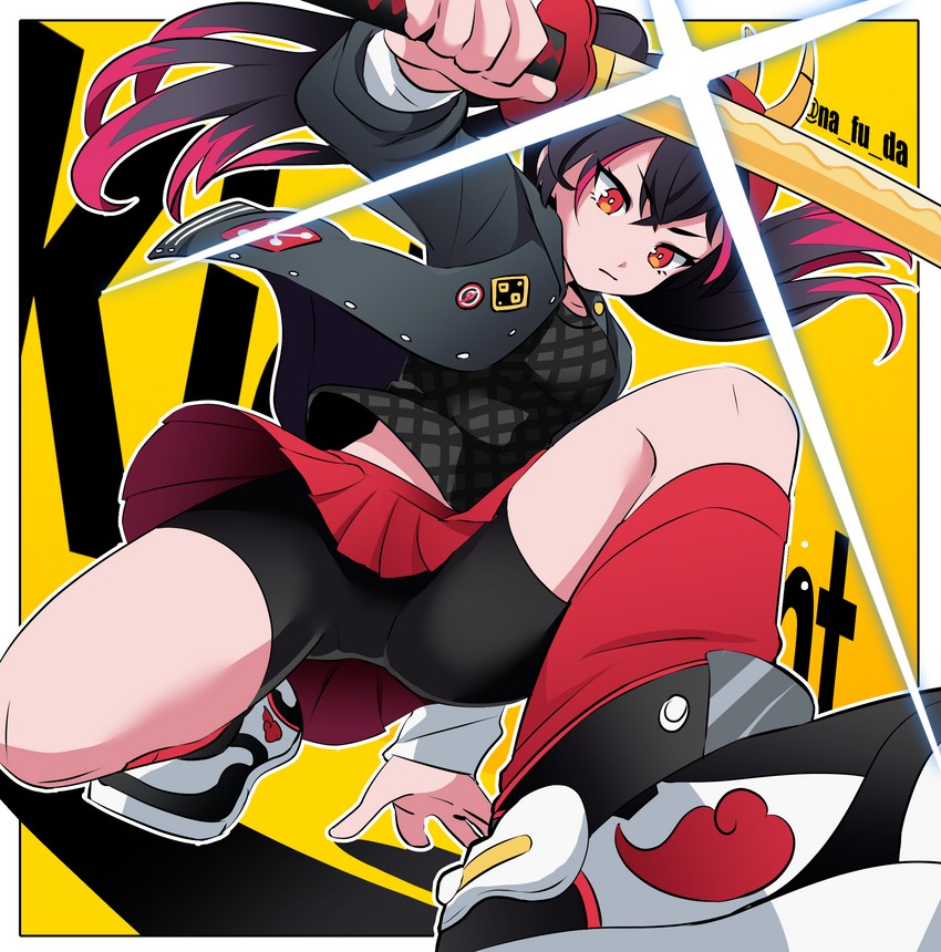hitagi (kick-flight) drawn by nafuda