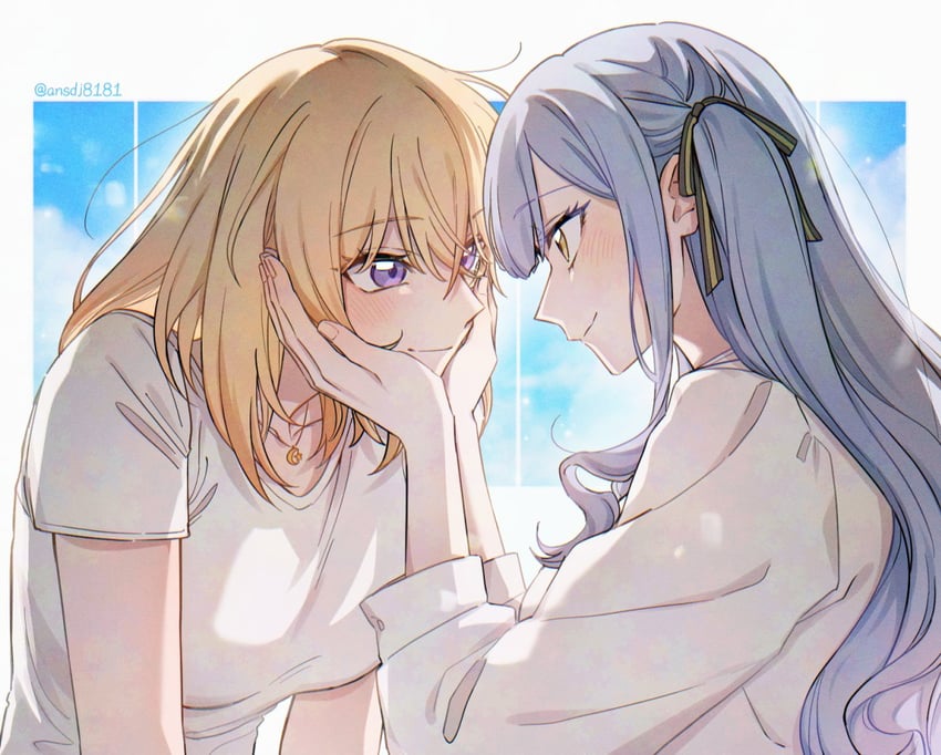 togawa sakiko and misumi uika (bang dream! and 1 more) drawn by bak_pep