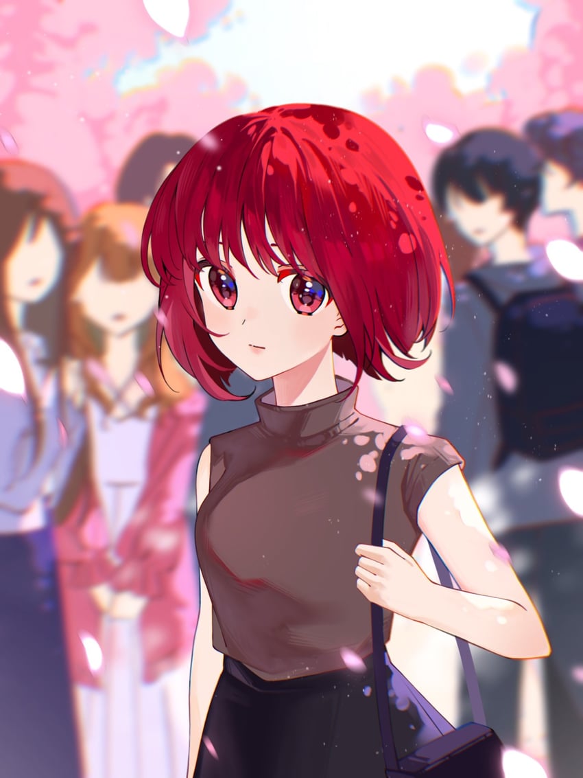 arima kana (oshi no ko) drawn by xiang_yu_pai