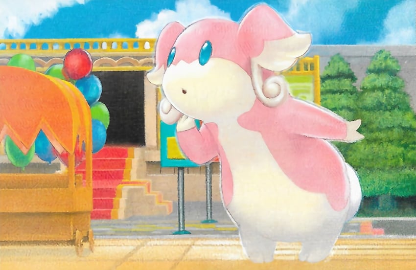 audino (pokemon and 1 more) drawn by arita_mitsuhiro