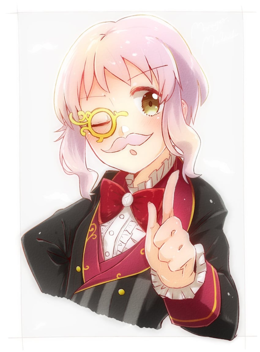 makabe mizuki (idolmaster and 2 more) drawn by negu_(pixiv_6519140)