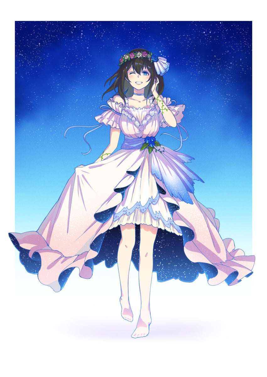 sagisawa fumika (idolmaster and 1 more) drawn by kaoru348