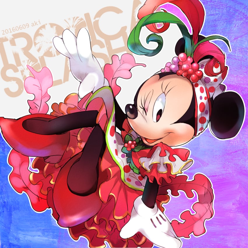 minnie mouse (mickey mouse & friends and 1 more) drawn by moov_(mb_52)