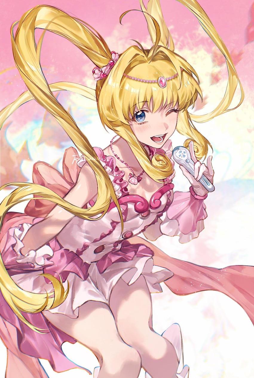 nanami lucia (mermaid melody pichi pichi pitch) drawn by xuchuan