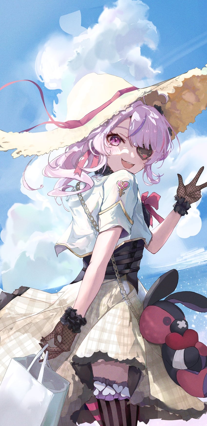 maria marionette and sir ventrilo (nijisanji and 1 more) drawn by i!roha