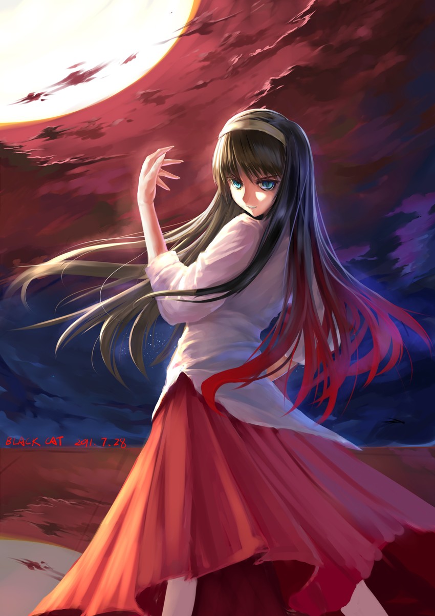 tohno akiha (tsukihime) drawn by hei_mao_de_zu_ji