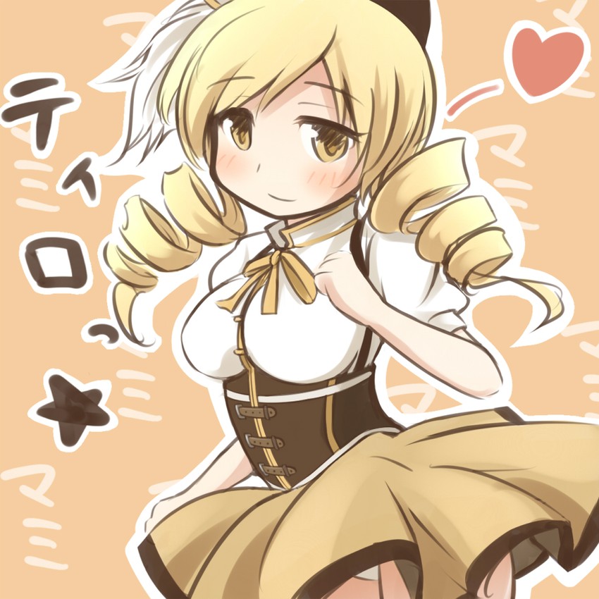 tomoe mami (mahou shoujo madoka magica) drawn by ran_(9ens2000)