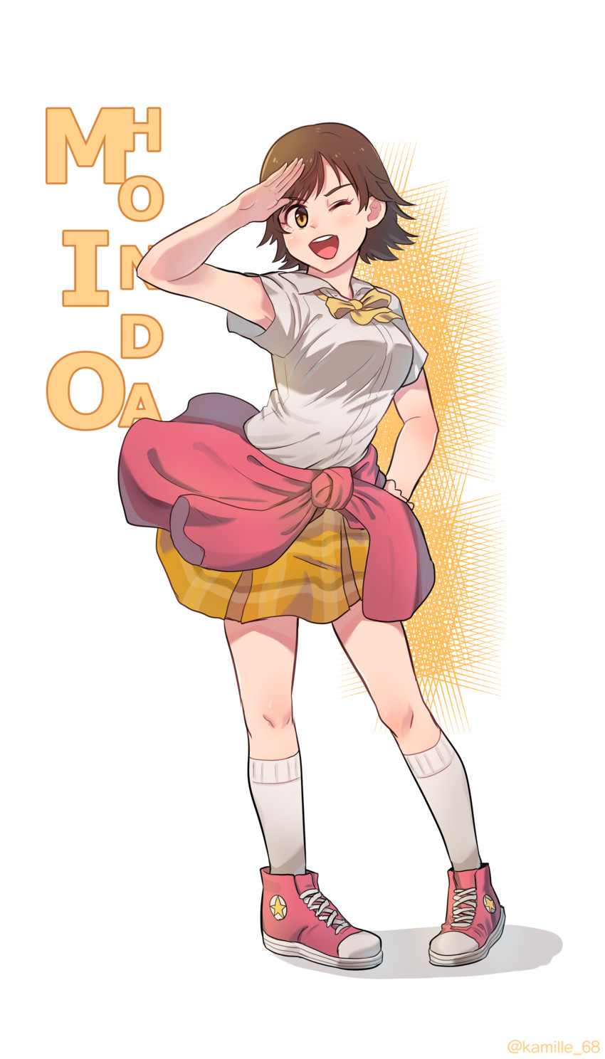 honda mio (idolmaster and 1 more) drawn by kamille_(vcx68)
