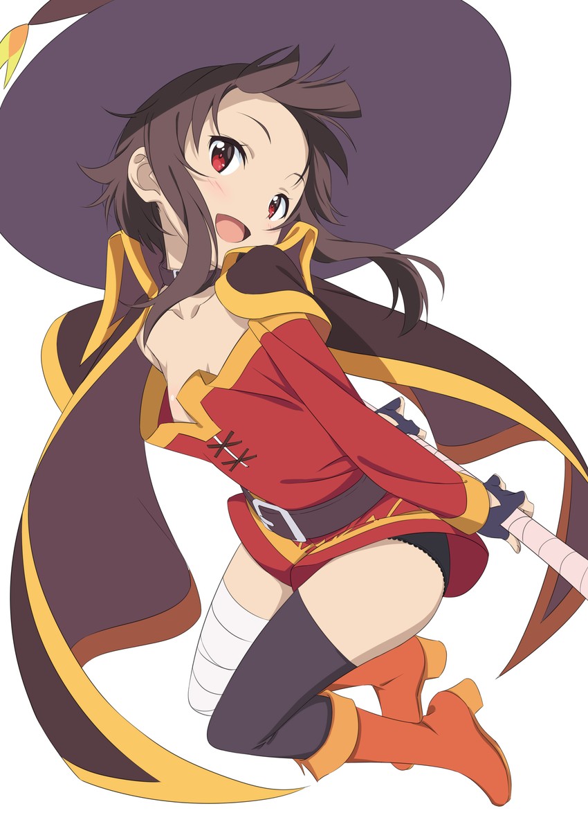 megumin (kono subarashii sekai ni shukufuku wo!) drawn by yamamoto_shuuhei