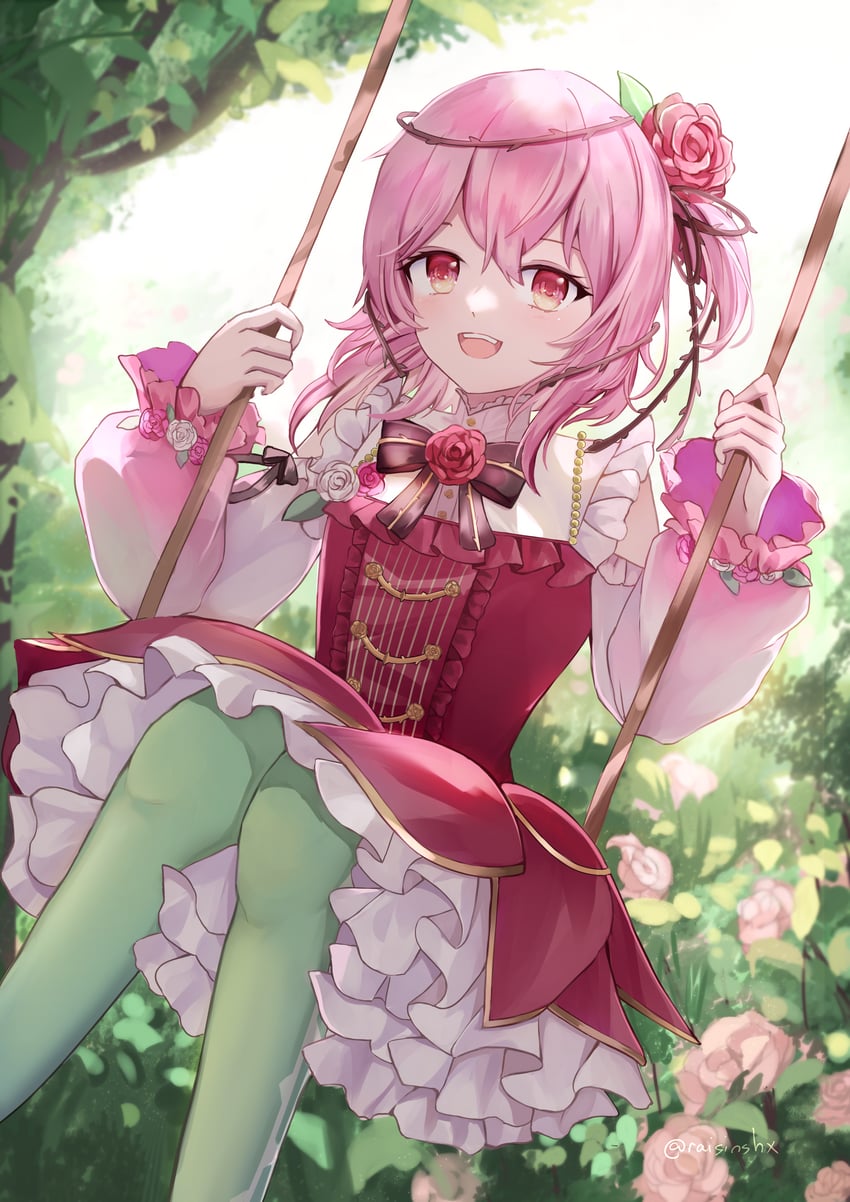 rosemi lovelock (nijisanji and 1 more) drawn by raisins_(raisinshx)
