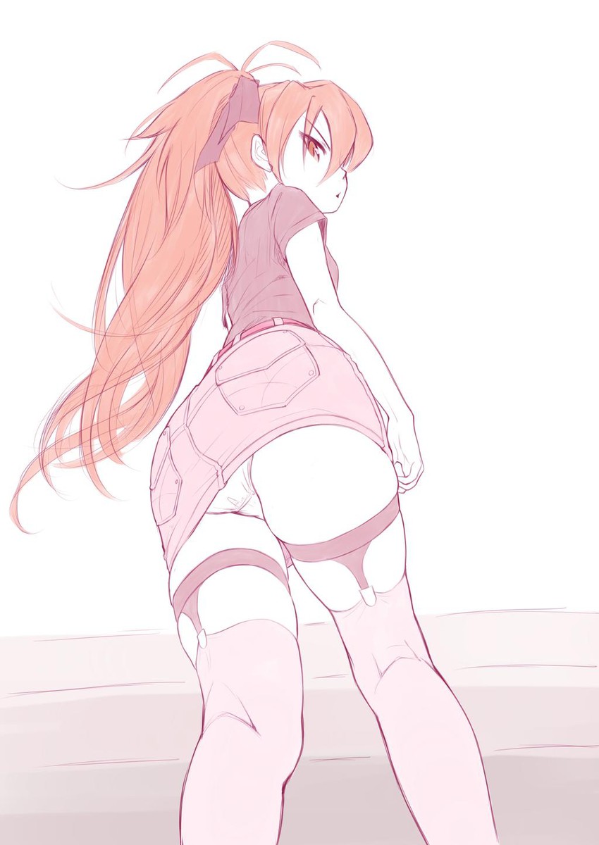 sakura kyoko (mahou shoujo madoka magica) drawn by wa_(genryusui)