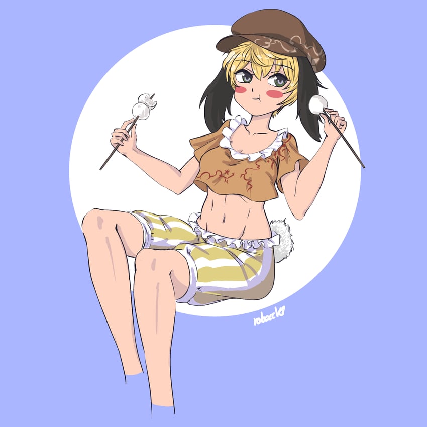 ringo and gareth (touhou and 2 more) drawn by robocchi