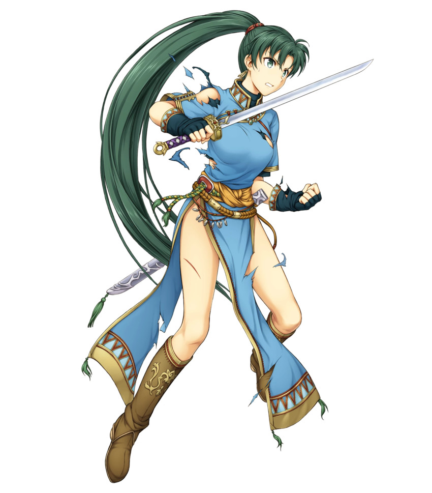 lyn (fire emblem and 2 more) drawn by yamada_koutarou