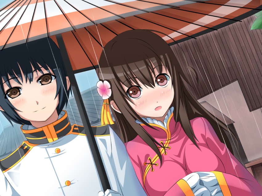 japan and taiwan (axis powers hetalia) drawn by yakitori_(oni)