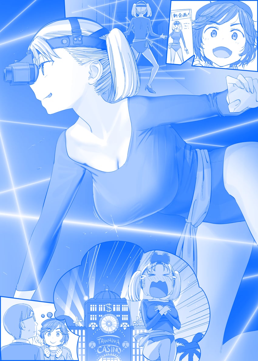 mangaka-chan (lupin iii and 3 more) drawn by himura_kiseki