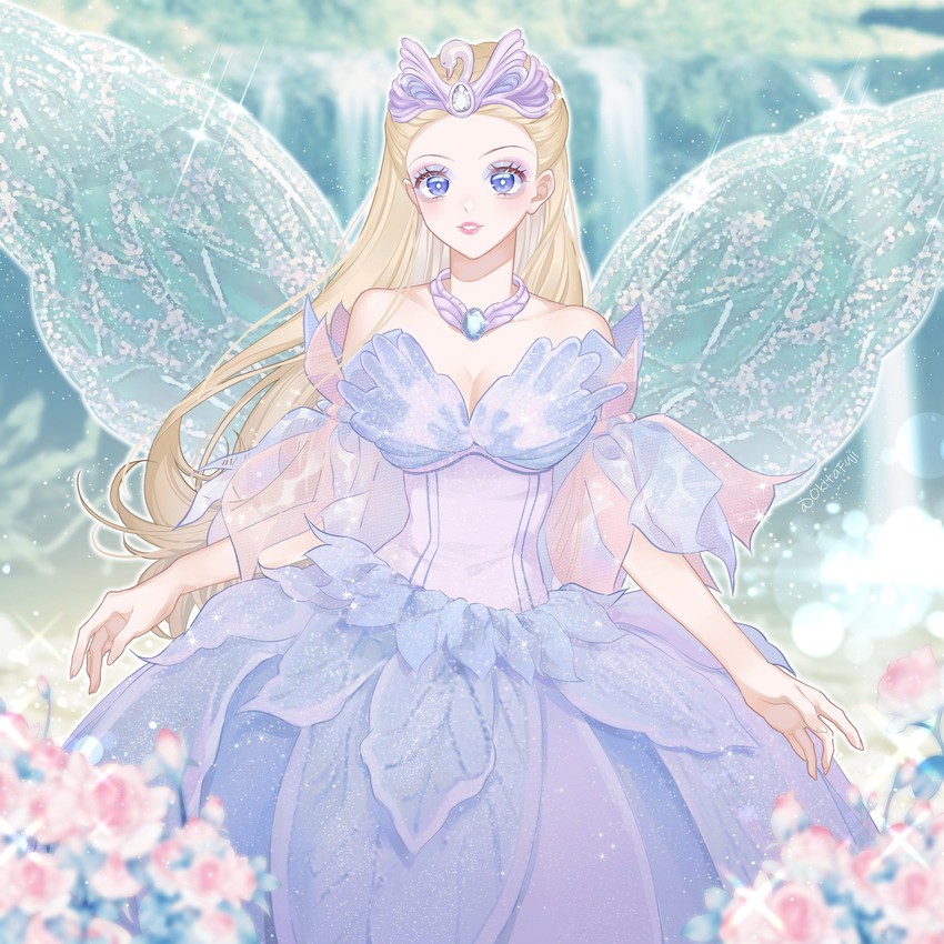 barbie and odette (barbie and 2 more) drawn by okitafuji