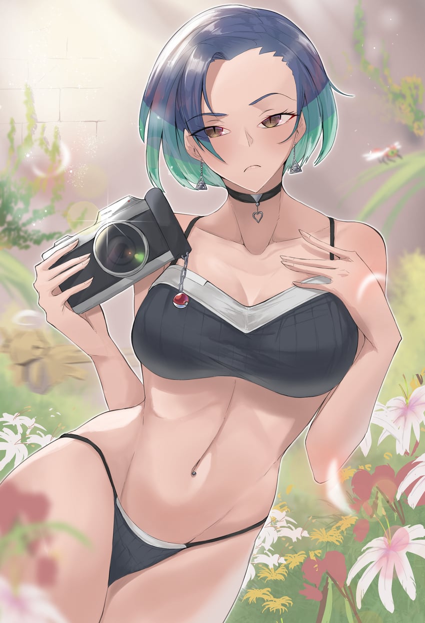 perrin (pokemon and 1 more) drawn by calmgreentori