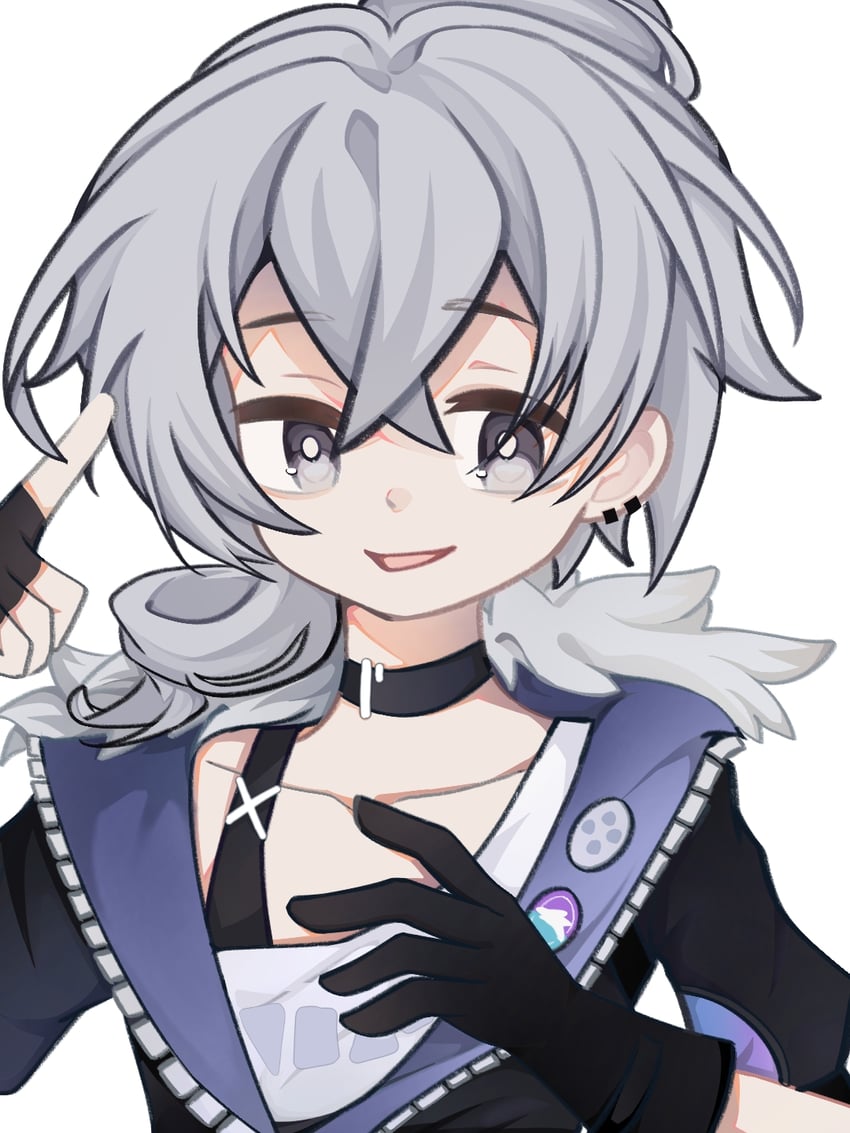 silver wolf (honkai and 1 more) drawn by chenyun_(chenyun62715)