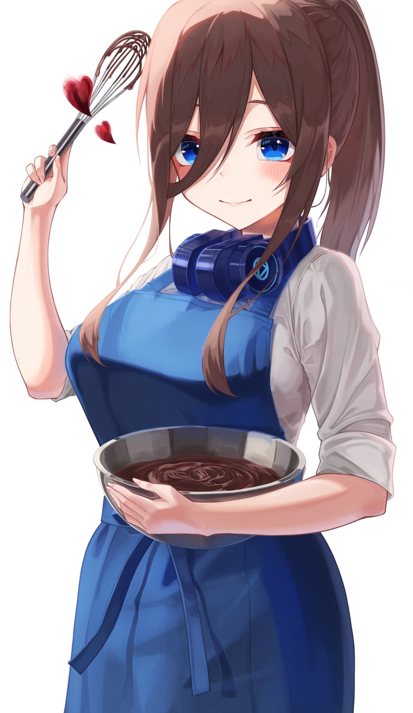 nakano miku (go-toubun no hanayome) drawn by hiyoku