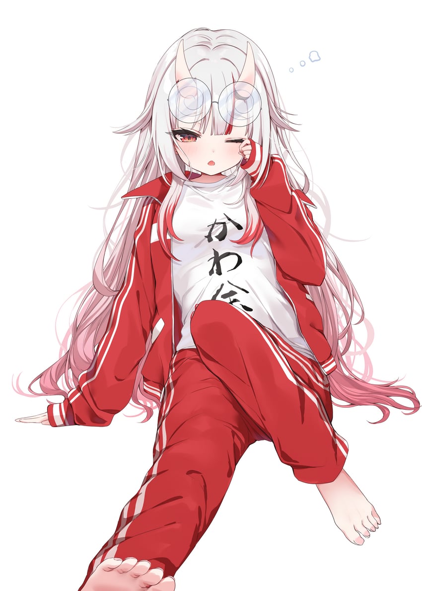 nakiri ayame (hololive) drawn by ineka_ka
