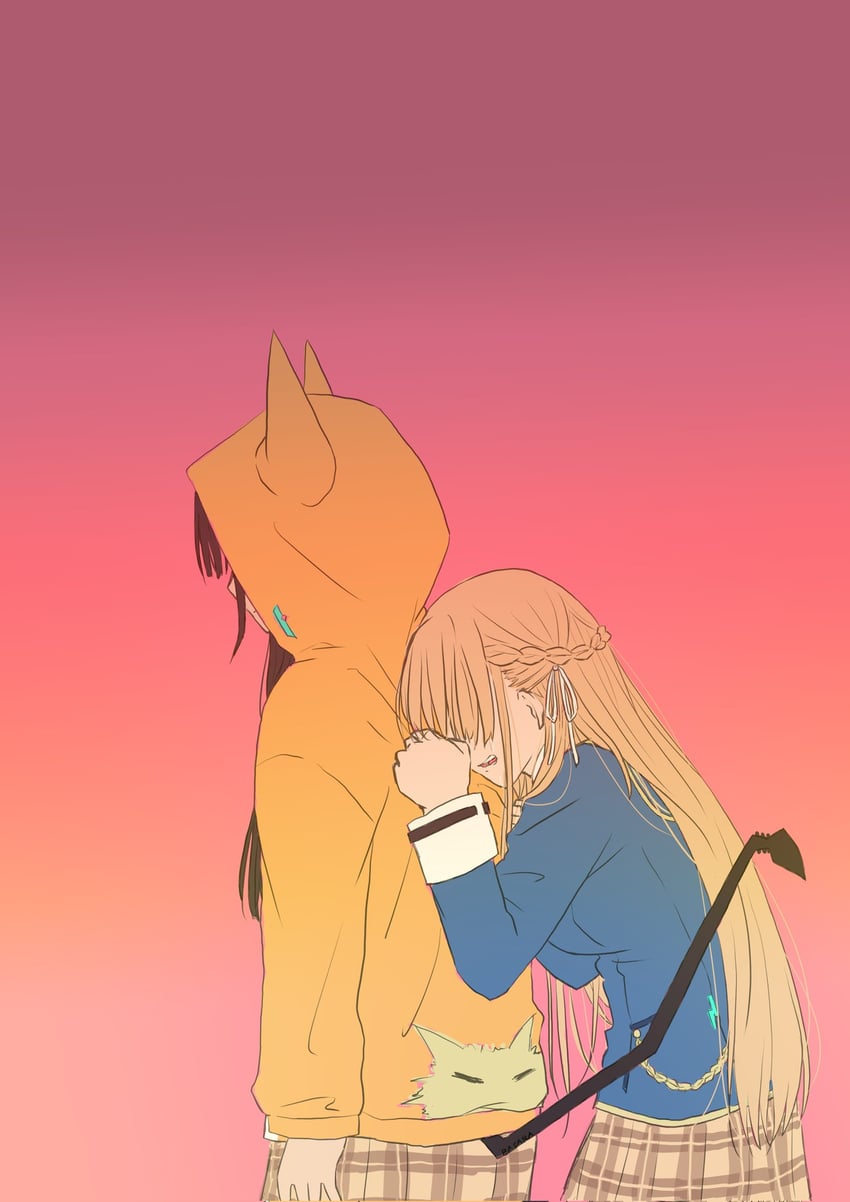 toujou tsukasa and asakura karen (heaven burns red) drawn by arasap