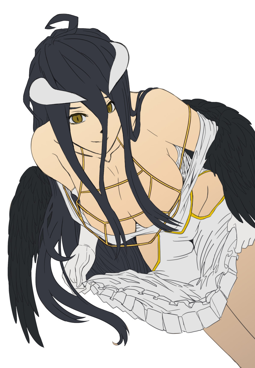albedo (overlord) drawn by lemonbizate