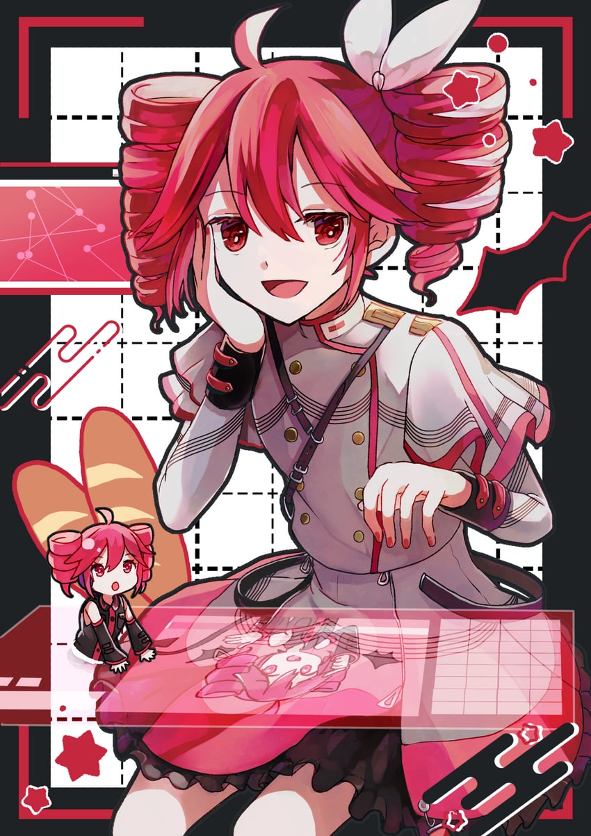kasane teto (utau and 1 more) drawn by wakolenrin