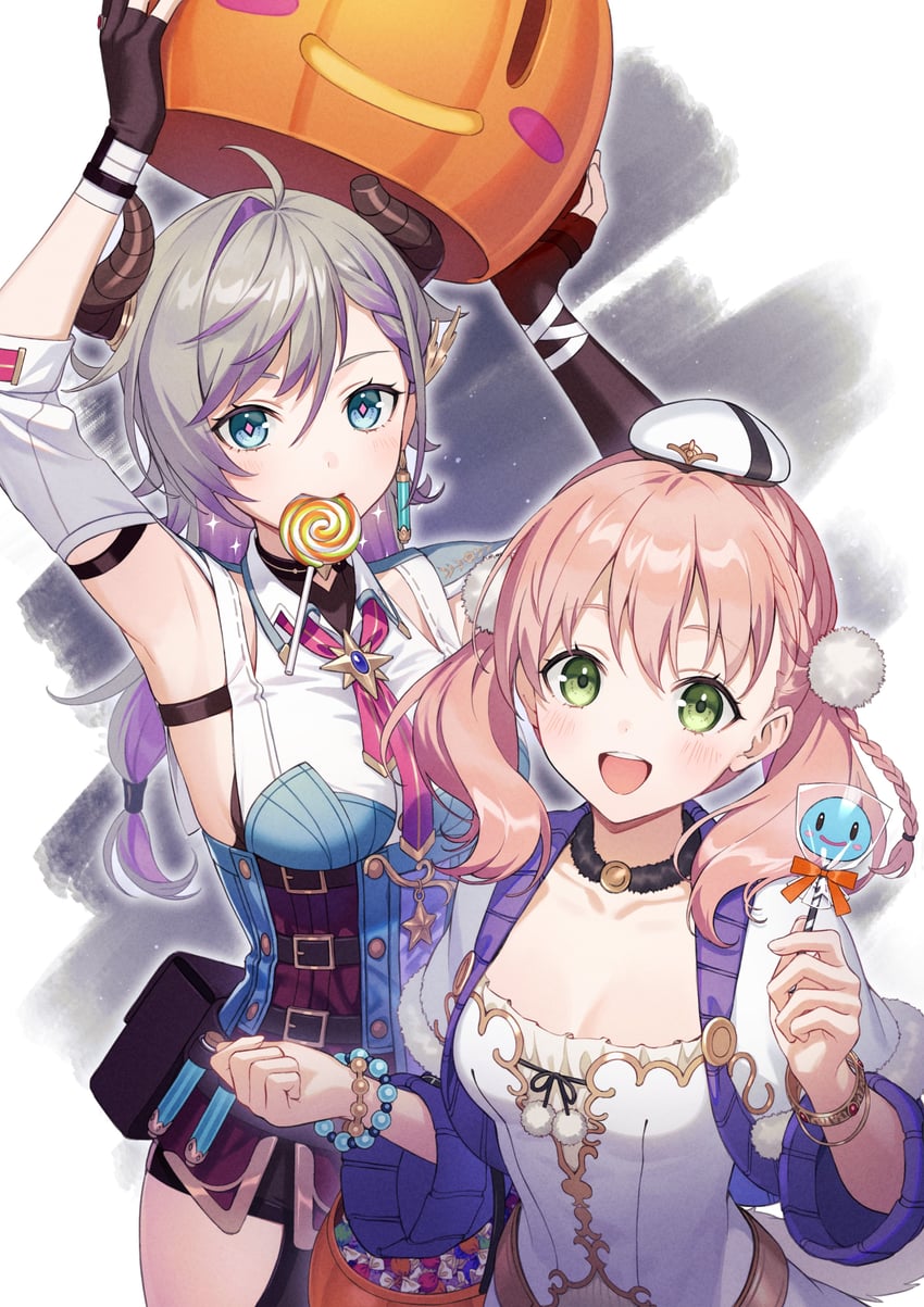 escha malier and valeria (atelier and 2 more) drawn by tokki