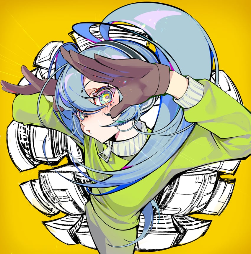hatsune miku (vocaloid and 1 more) drawn by surin_(65889544)