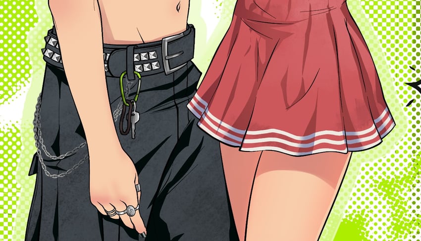 koga mitsuki and oosawa aya (kininatteru hito ga otoko ja nakatta) drawn by noririnhayashi