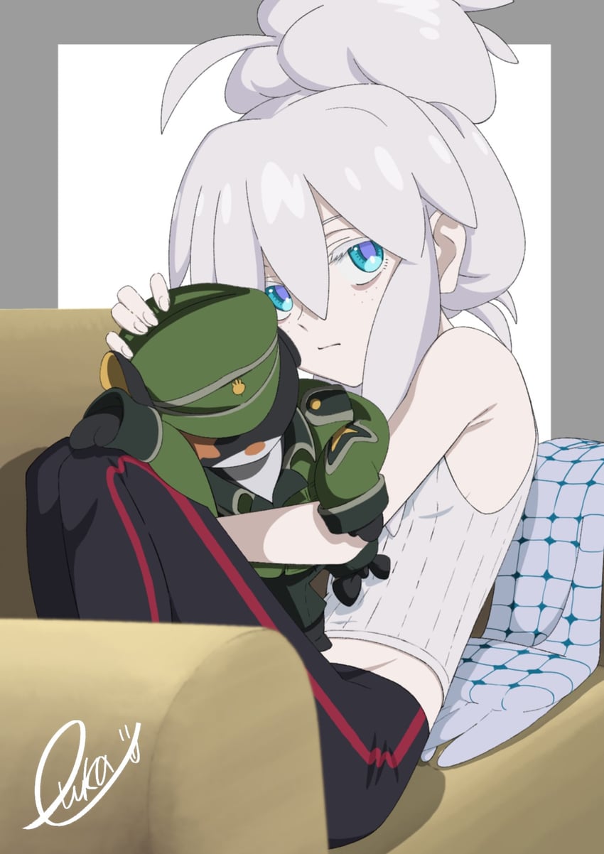 deux murasame and sergeant (gundam and 2 more) drawn by nakano_ruka