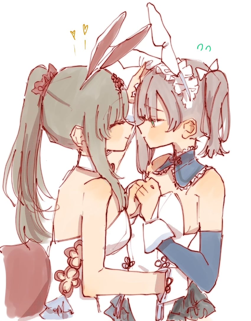 kuo shenlin and wang yujia (assault lily) drawn by rui_rui_rui0122