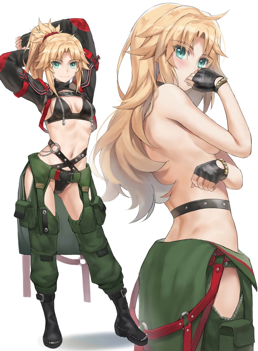 mordred (fate and 1 more) drawn by tonee